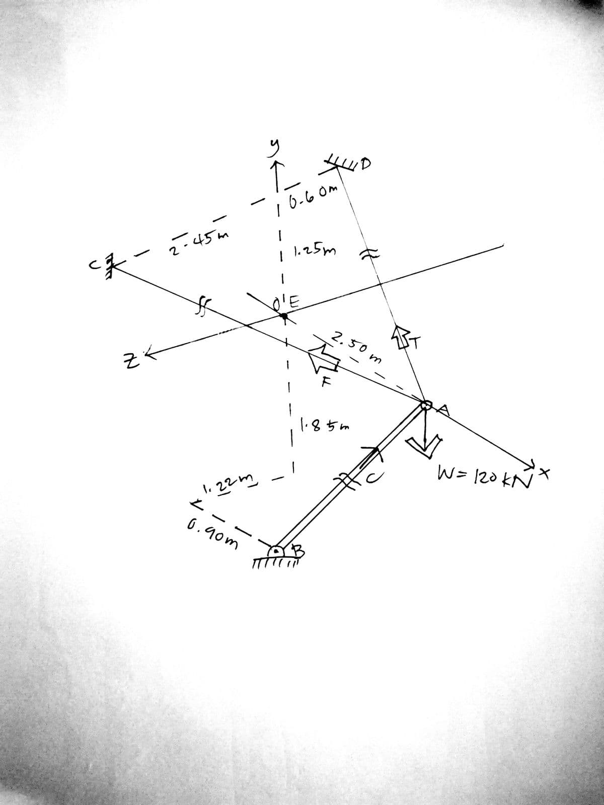 , 6-60m
2=45m
I l.25m
2.50 m
1.85m
W= 120 kŃ*
1.22m
0.40m
