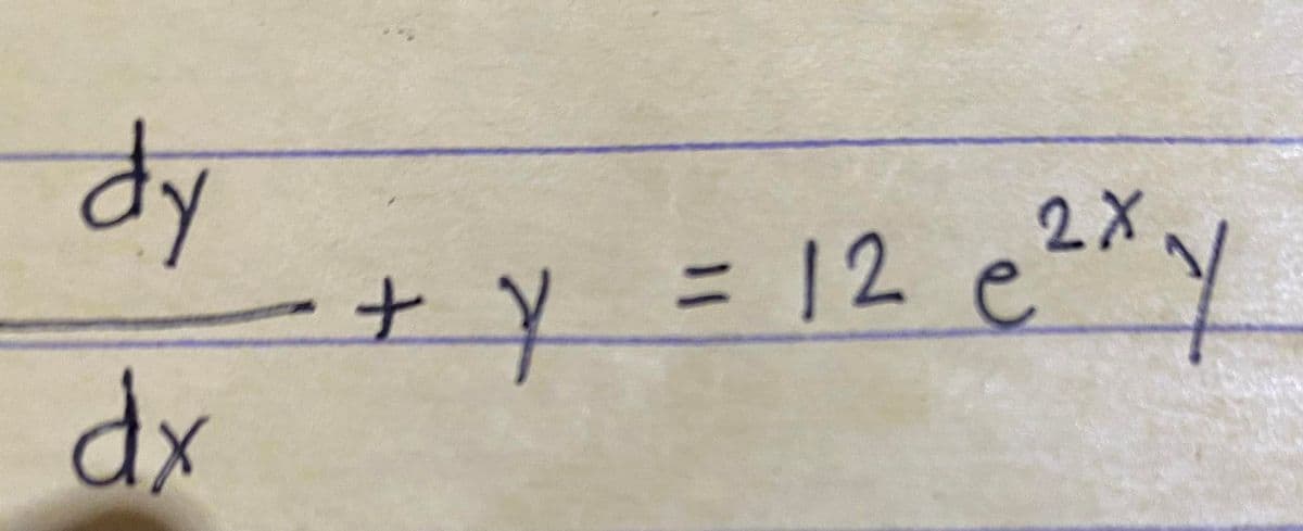 dy
+Y = 12 c2Xy
dx
e
