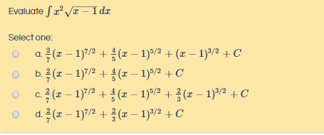 Evaluate fr°VI –Idr
