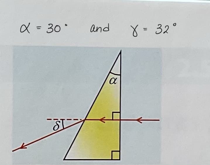 x = 30°
हा
and
a
४ = ३२°