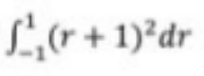 L'²₁ (r + 1)² dr