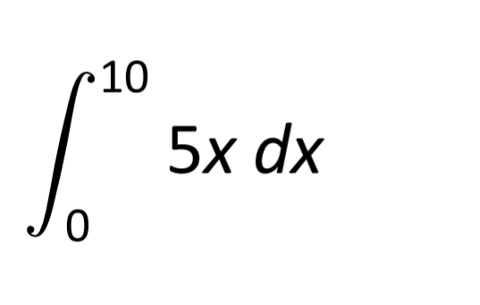 10
1.3⁰0
Jo
5x dx