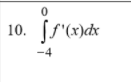 f'(x)dx
-4
