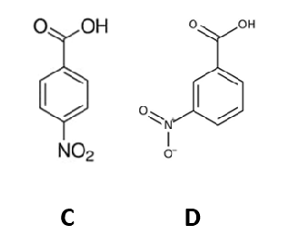 OH
NO₂
C
D
OH