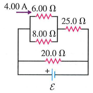 4.00 A6.00 Ω
Μ
8.00 ΩΙ
ww
20.0 Ω
+
25.0 Ω
www
ε