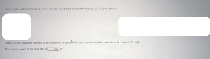 A0) is supplied by an RMS value of 22o-v, 60-Hz source
