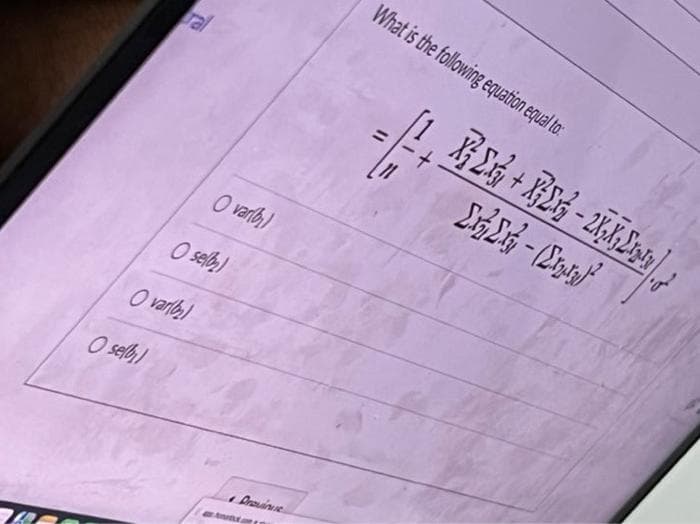 O varbl
O selby)
TO
O varby)
Oselbl
Dravinue
BAILE C
What is the following equation equal to:
= 1 + 24 + 80 - 2000/
[-(