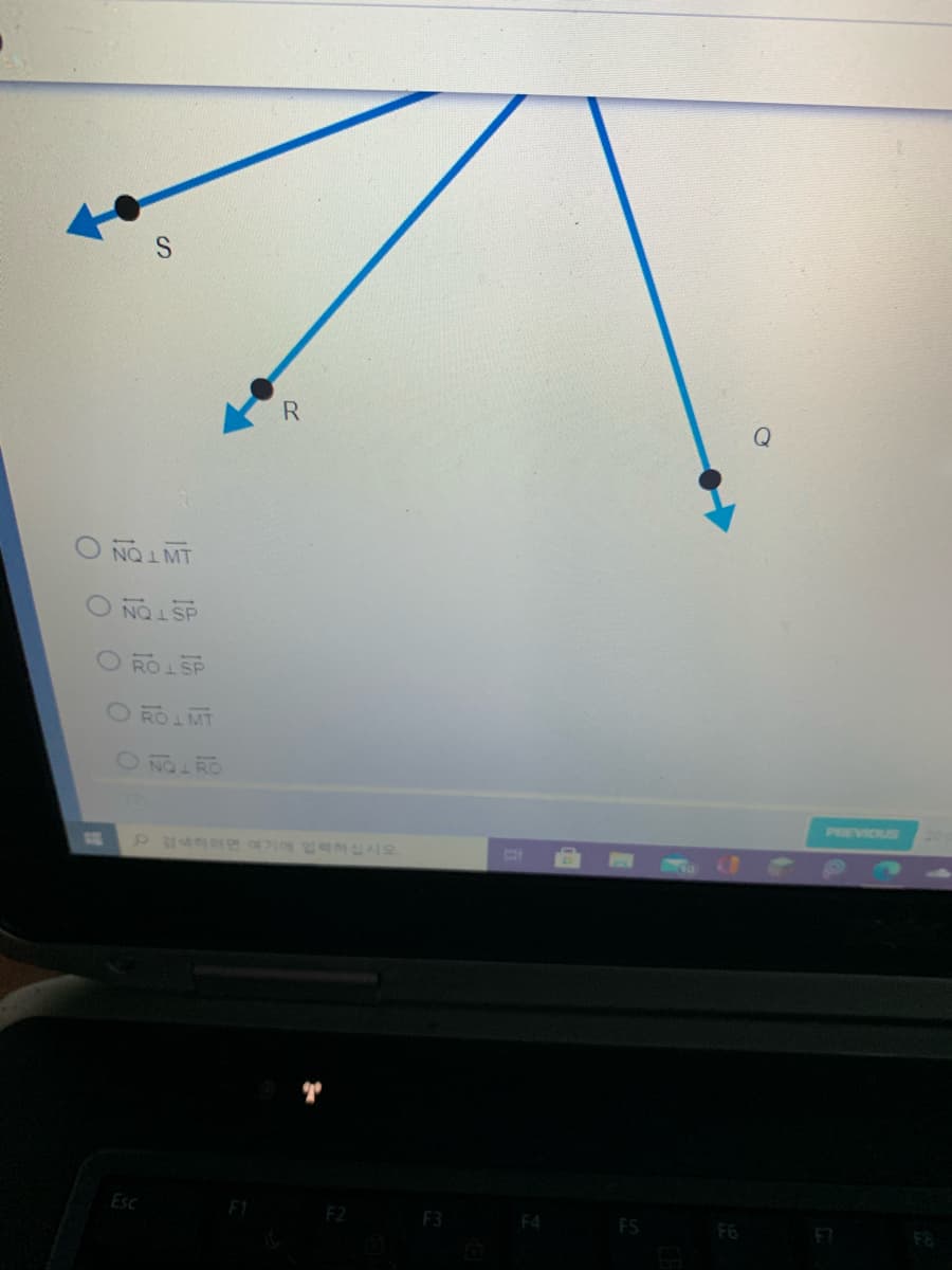 R.
NTON O
STON
O ROISP
PREVIOUS
P 협색하려면 여기에 입력하십시오
Esc
FS
F6
