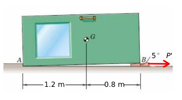 -1.2 m-
-0.8 m-
B
5° P¹