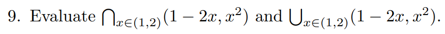 9. Evaluate (1.2) (1 - 2x, x²) and Ure (1.2) (1 - 2x, x²).