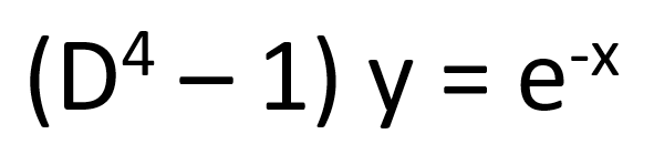 (D4 — 1) у %3D е*
= ex
