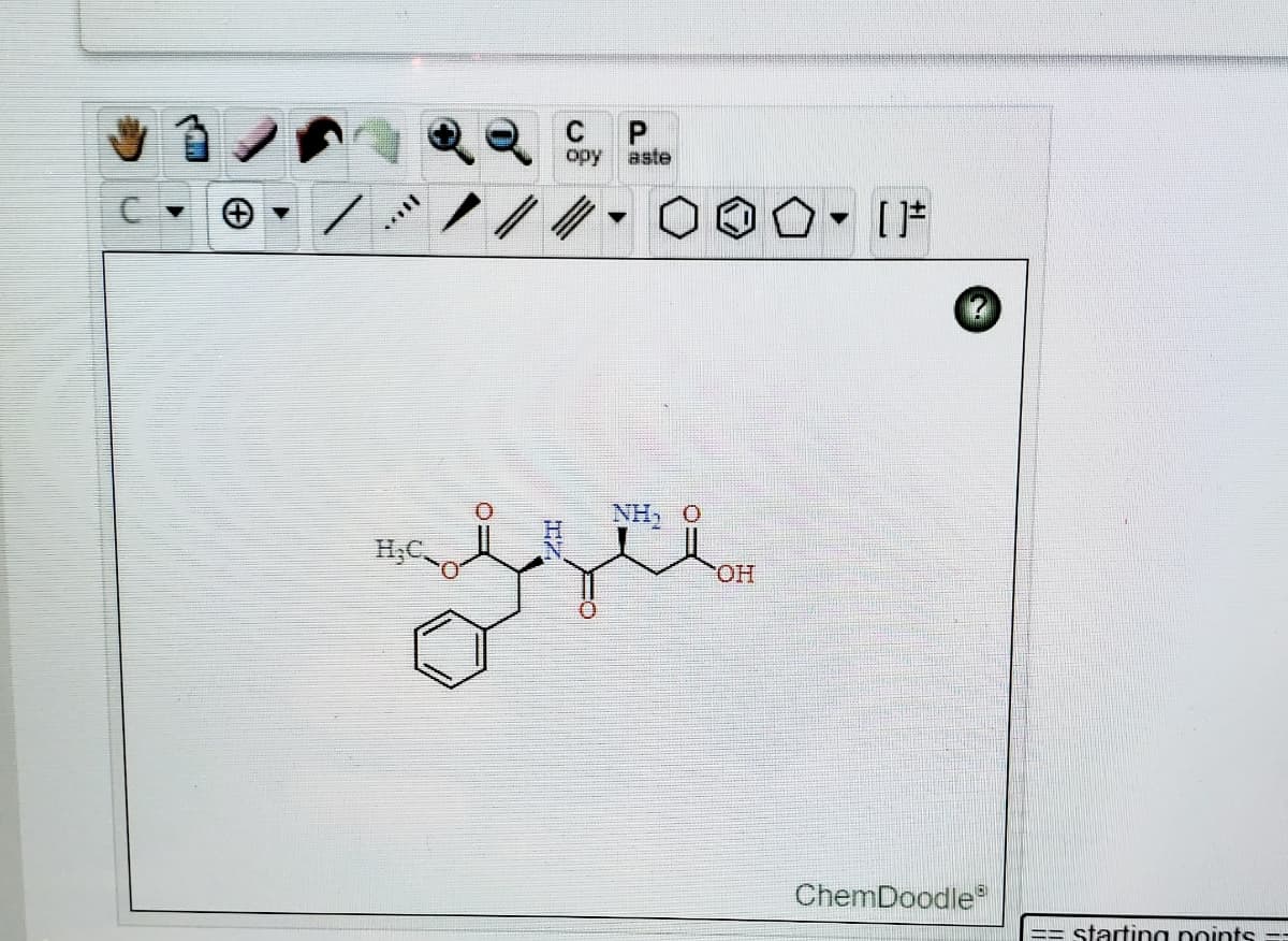 P
opy
aste
[片
NH,
H&C,
HO
ChemDoodle
== starting points
