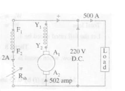 2A
000000
F₂
000000
Y₂2
-
A₁
500 A
220 V
D.C.
A₂
R502 amp
L
d