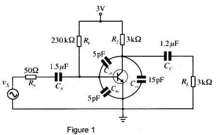 5092
R
230kΩ || R,
1.5 μµF
HE
Cs
3V
5pF
5pF
Figure 1
R.3kQ2
C
HH
1.2 μF
HH
Cc
15pF
R₂3kQ2