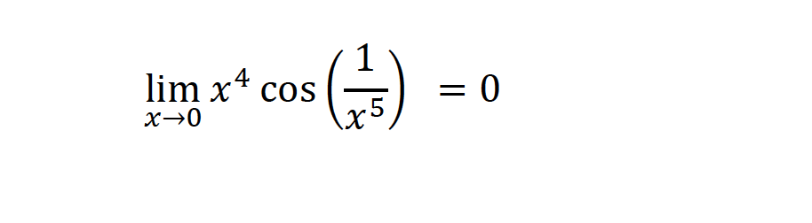 1
= 0
.4
lim x
x→0
cos
* cos
