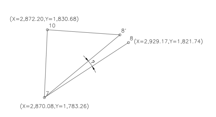 (X=2,872.20,Y=1,830.68)
10
8'
(x=2,929.17,Y=1,821.74)
(X=2,870.08,Y=1,783.26)
