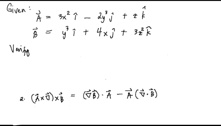 Given :
2よ
y' î t 4xĵ + 3 F
Varifg
(スx)x
ニ
2.
