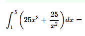 25z2 +
25
da =
