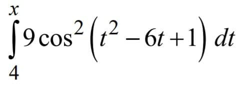 focos" (r² –6+ +1) di
4
