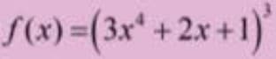 f(x)= (3x²+2x+1)