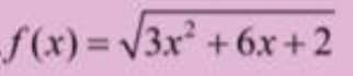 -f(x)=√3x² +6x+2