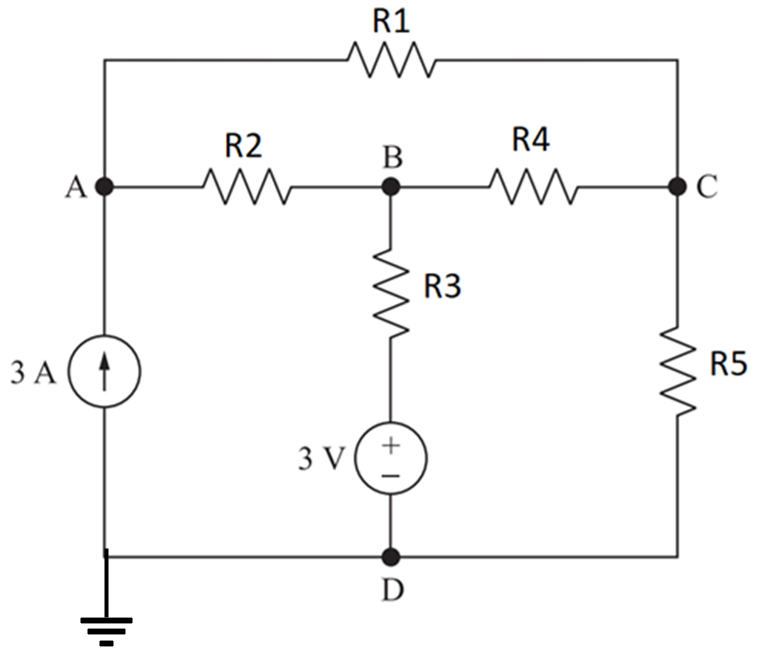 A
0
3A (1
R2
m
3 V
R1
B
m
+1
D
R3
R4
m
C
mm
R5