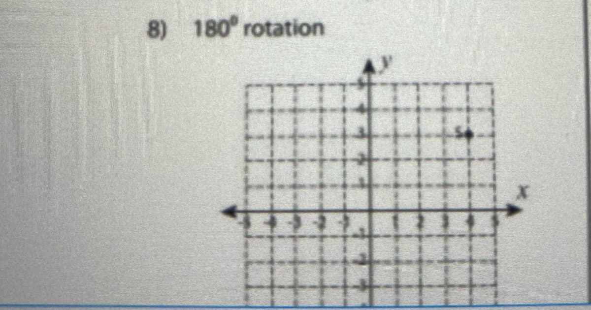 8) 180 rotation
