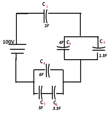 C,
2F
100V
4F C
|1.5F
6F
5F
3.5F
