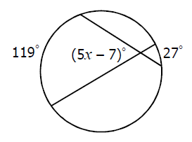 119°
(5х - 7),
|27°
