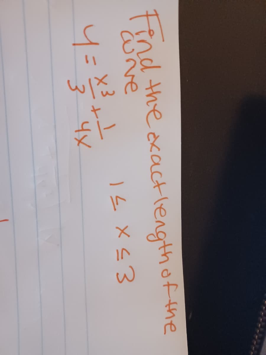 Find
the ocactlengthof the
4=
3 4X
