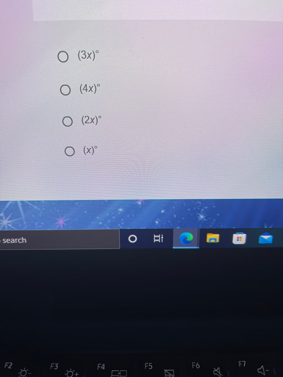 O (3x)°
O (4x)°
O (2x)°
O (x)°
search
F2
F3
F4
F5
F6
F7
团
