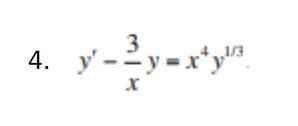 3
4. y - 2 y = ry
xy