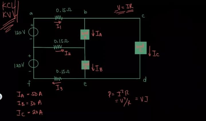 kcy)
_V = IR
0,152
b
Il
120 V
VIA
D.1552
Ic
|aov
HIB
d
f
I3
IA -50 A
P= ゴR
Is = 30 A
Ic- 20A
率」
