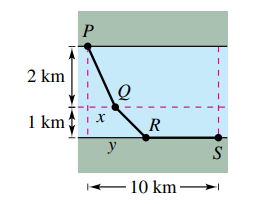 P
2 km
1 km
R
y
S
– 10 km -
