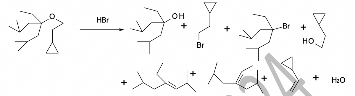 学
HBr
+
OH
Br
. Br
+
HO
+
+
H2O