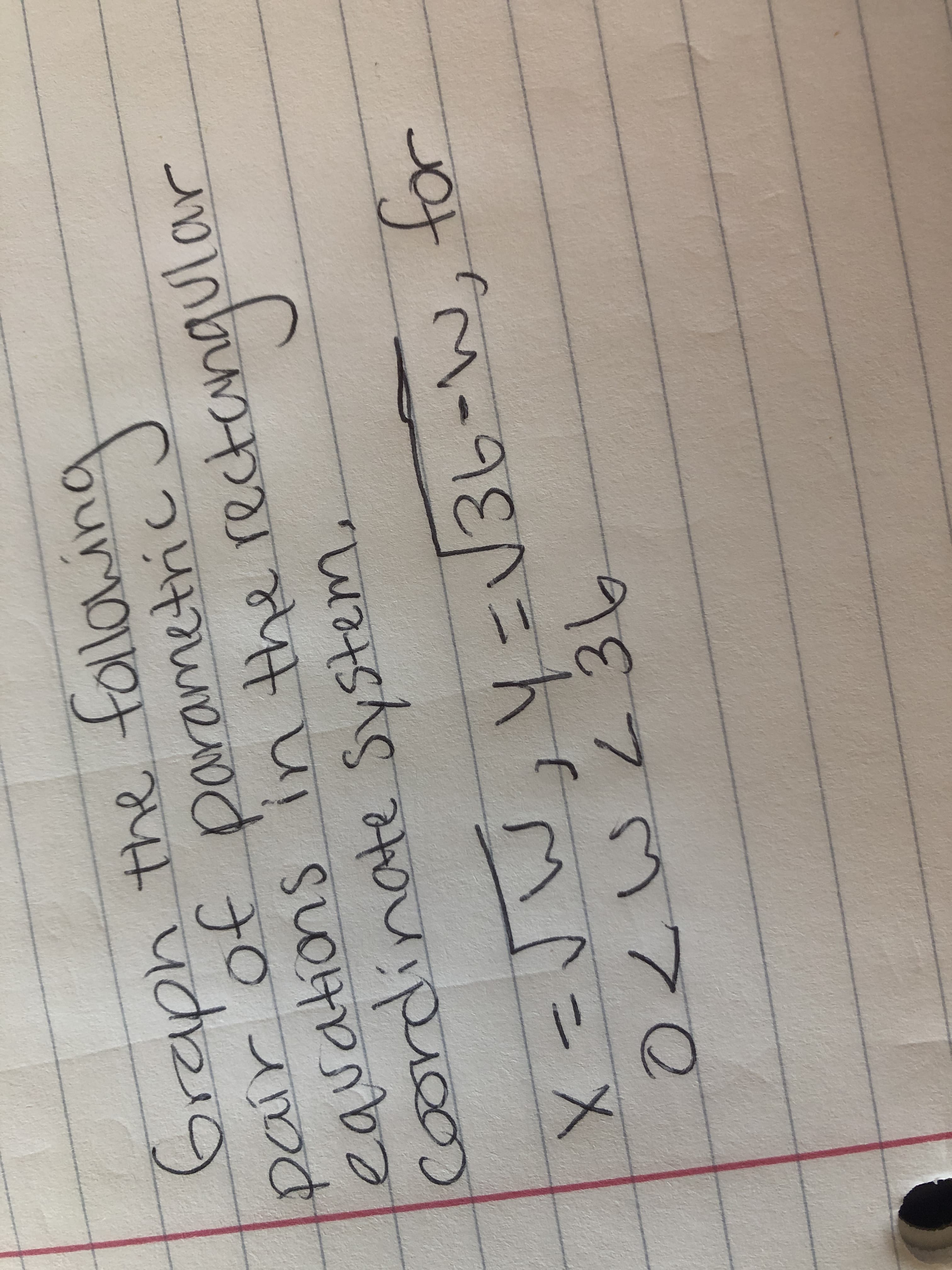 braph the fallowing
par
pair of parametric
coordinate System.
oor
uno
eavations in the rectanqular
कगम् पा
4.
for
