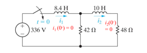 8.4 H
10 H
iz i,(0)|
= 0 { 48 N
t= 0
)336 V 1(0)=0 342 N
