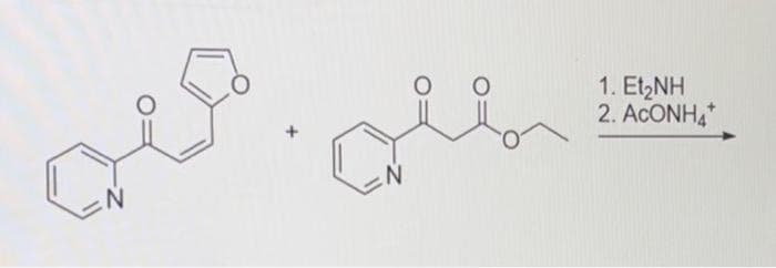 1. Et,NH
2. ACONH,*
