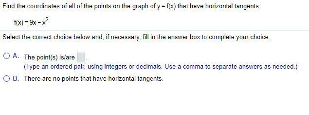 f(x) = 9x -x?
X6=
