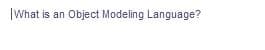 |What is an Object Modeling Language?
