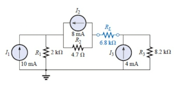 R1
8 mA
R2
6.8 kN
R1
2 kN
4.7 N
R3
8.2 kN
10 mA
4 mA
