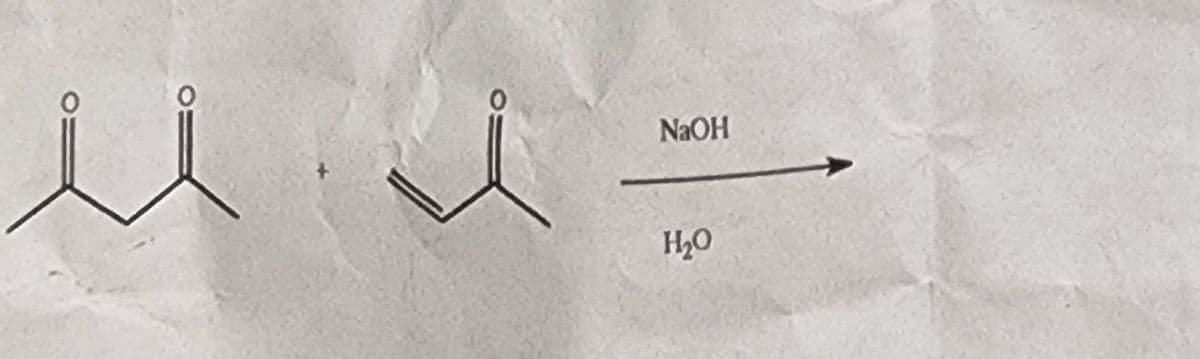 NaOH
从二
H₂O