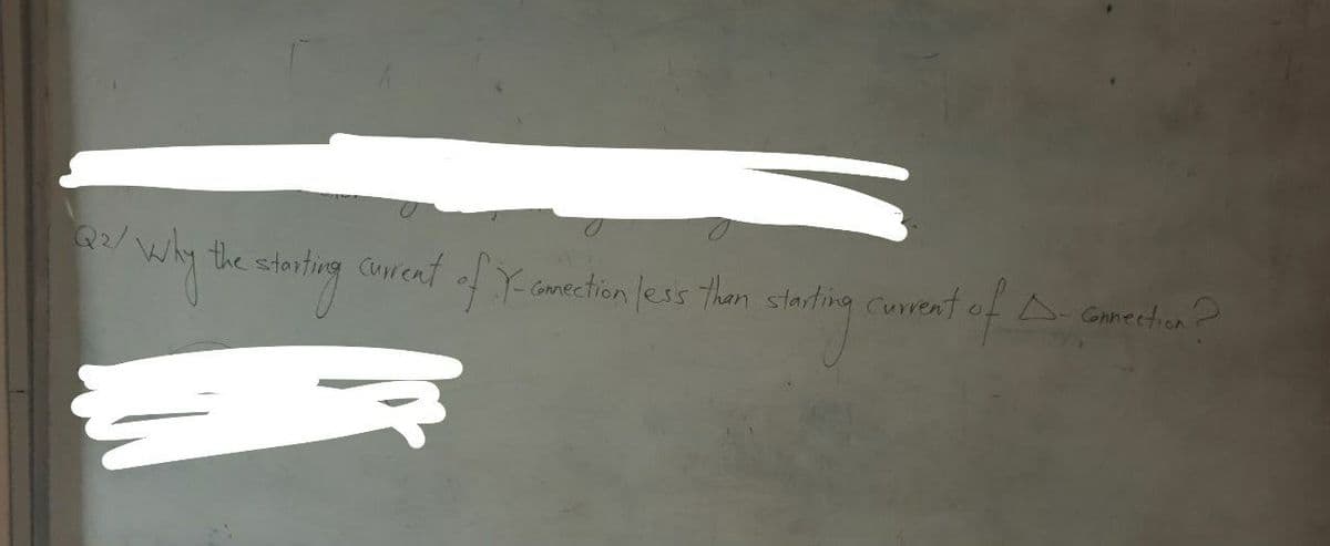 22/why
the storting
current
of X-omection less than starting current of L
A- Connection?