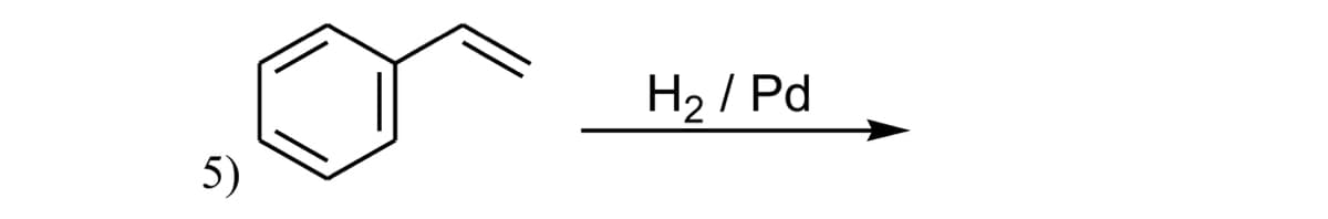 Н2 / Pd
5)
