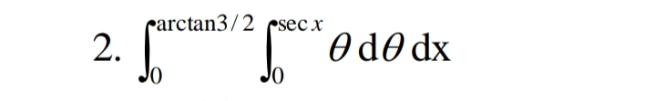 carctan3/2 csec x
2.
xP OPO
