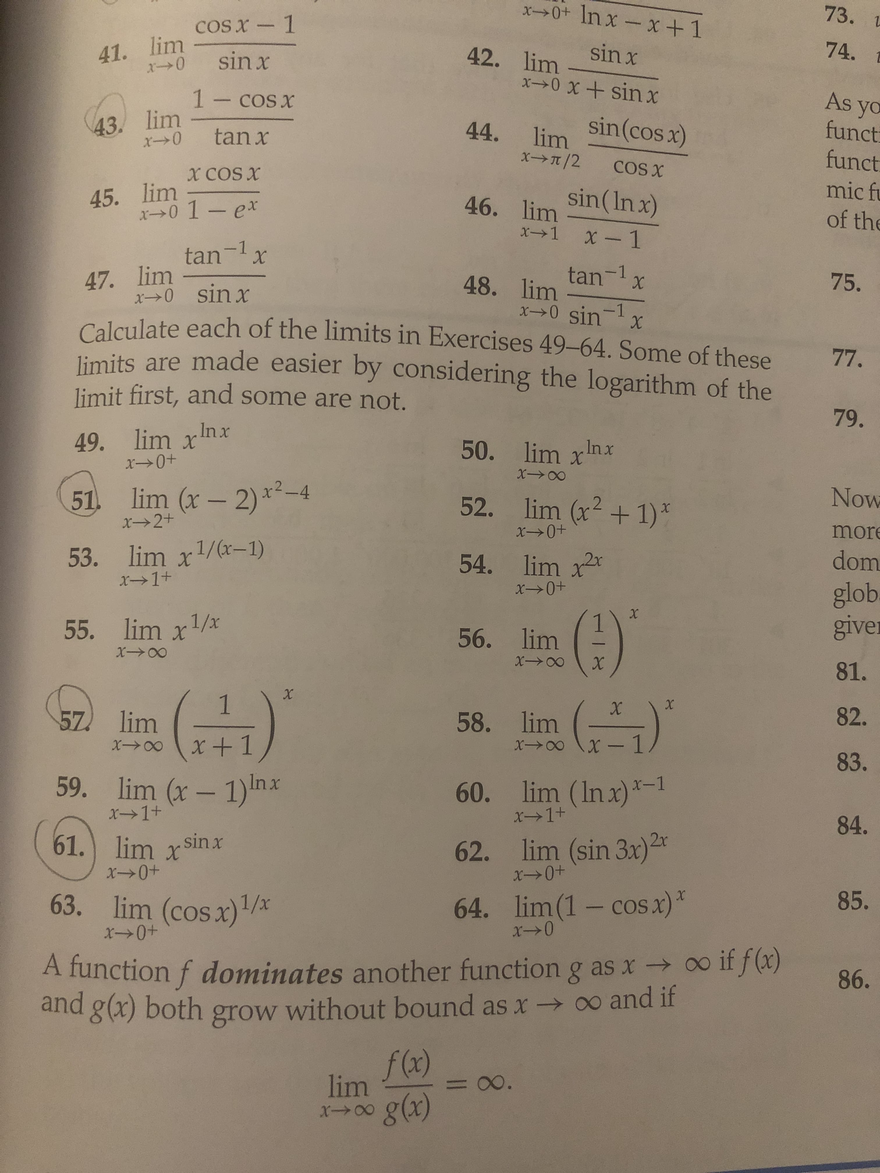 51. lim (x- 2) *-4
x2+
