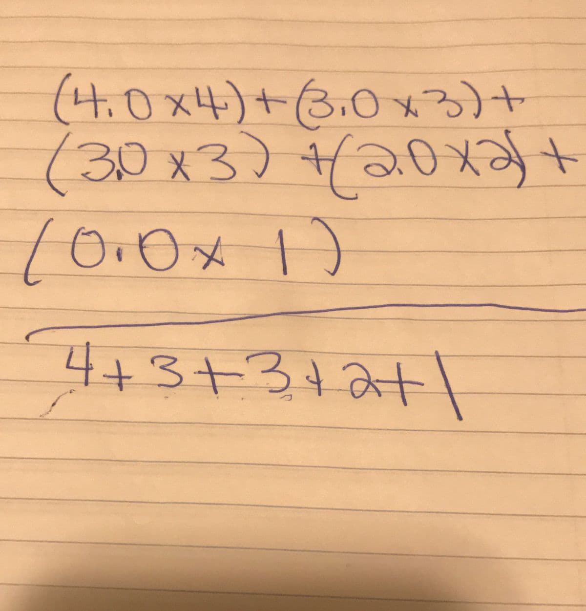 (4.0x4)+(3,0x3)+
(30x3)H20x+
4+3+3+2t
