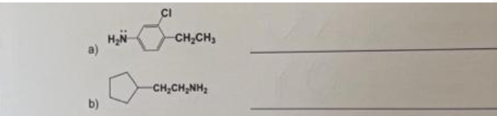 CI
CH2CH3
H,N
a)
CH,CH,NH,
b)
