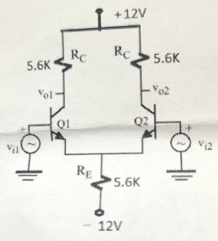 +12V
5.6K
Vol
RC
Rc
02
5.6K
02
RE
5.6K
12V
V12