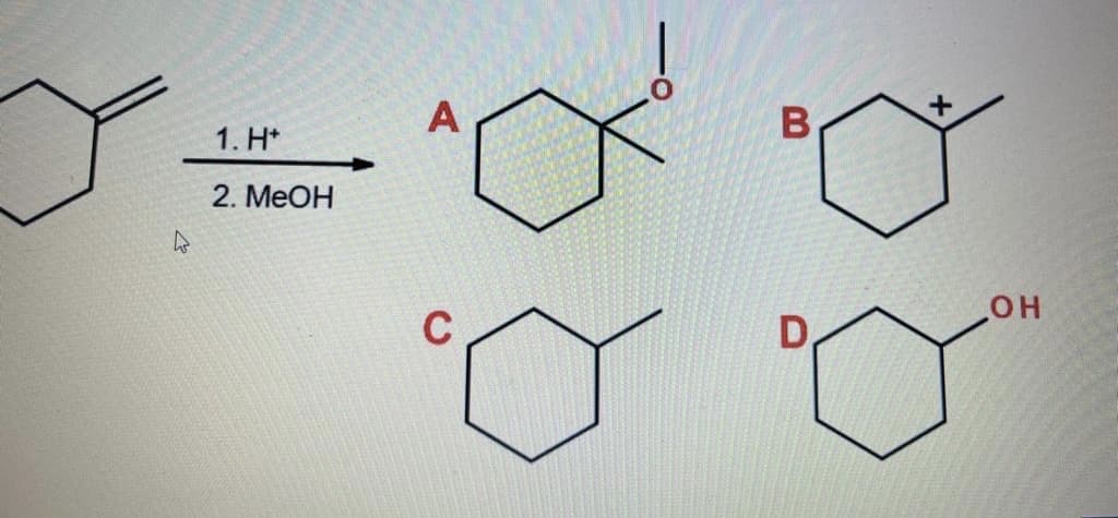 A
1. Н*
2. МеОН
C
HO
